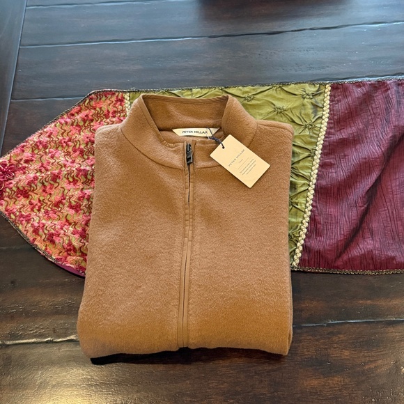 Peter Millar Men's Medium Hazelwood Crown Flex Fleece Wool Vest MSRP $495 - Picture 5 of 13